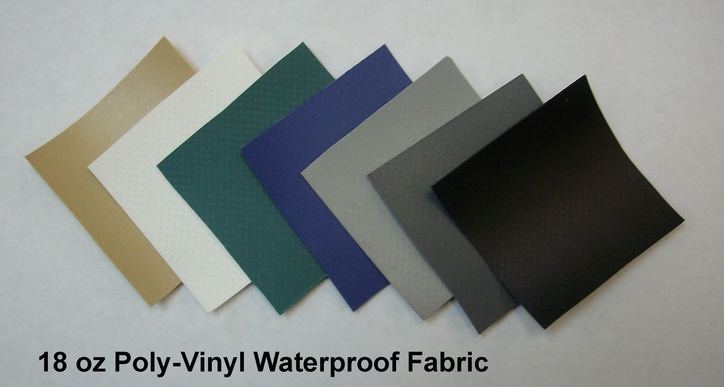 18 oz polyester vinyl tent top fabric FR canopy canopies