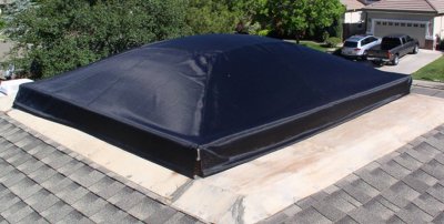 Custom skylight shade cover