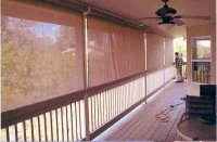 Roll Drop Sun Solar Shade Exterior Shades