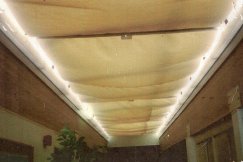 Skylight shade cover Textilene 90% Shadecloth